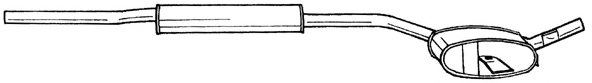 SIGAM 30412 Middle Silencer